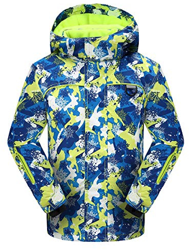 PHIBEE Big Jungen Snowboardjacke Snowboardjacke Skijacke Print1 16