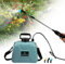 Druckluftpumpe,5L Elektrischer Pflanzensprüher, Drucksprüher Gartensprüher Sprühlanze mit 3 Düsen, USB-aufladbarem Griff und Teleskopstab, Gartenspritze, Unkrautspritze mit Verstellbarem Schultergurt