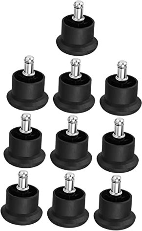 DIYEAH Butée Fixe pour Chaise 10 Pièces Accessoires pour Meubles Installation Facile Résistante à l'usure Compatible Chaises en Et Métal