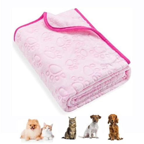 DOKRIN Mantas para camas para perros,Manta gruesa para mascotas, cálida y resistente, ideal para todas las estaciones (40 x 60 cm)