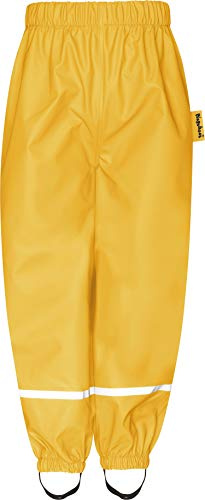 Playshoes Regenhose Pantalon De Pluie, Jaune (Gelb 12), 104