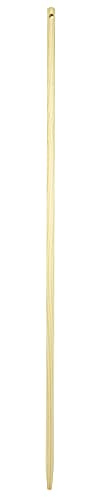 PIPPO - Manico Scopa in Legno Extra con Punta Conica, Resistente e Duraturo, 150cm, con Gancio Appendi Scope a Muro - Maneggevole, per Pulizia Ambienti Industriali e Pavimenti di Ogni Tipo