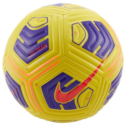 Nike Academy ballon Mixte - Jaune/Violet/Bright Crimson - 3
