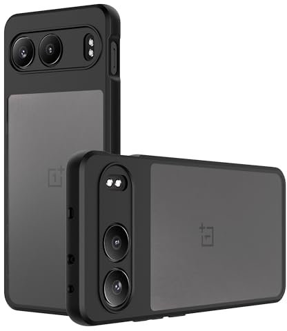 Lemxiee Funda para Oneplus Nord 4 Cover,Antihuellas/Antivibración/Antideslizante Funda de Silicona Flexible + Acrílico translúcido Esmerilado para Oneplus Nord 4 Case
