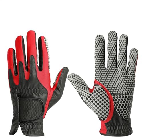 Guanti da golf per mano sinistra, attrezzatura da allenamento per swing trainer, versatili e traspiranti, comodi e ammortizzanti, taglia (S, M, ML, L, XL), guanti protettivi per uomini e donne