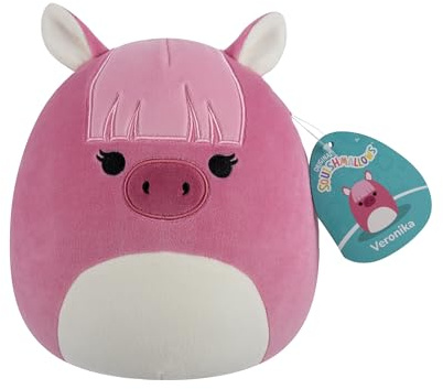Squishmallows Original 7.5-Inch Veronika the Pink Shetland Pony | Collectable Cute Plush Toy, Cuddly Toys for Children, Soft Toys, Cute Teddies Suitable for Girls and Boys Ages 3