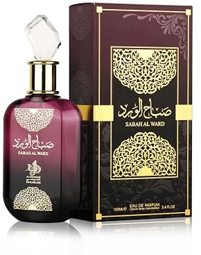 AL WATANIAH Sabah Al Ward - Luxury Perfume for Women, Eau de Parfum 100ml, Floral and Sophisticated Fragrance