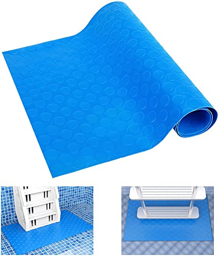 16 x 36 Large Pool Ladder Mat, Non-Slip Swimming Pools Step Pad