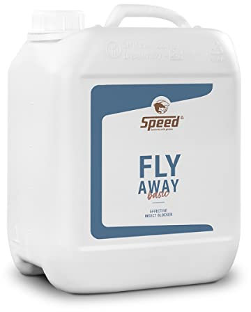 Speed Fly-Away Basic, Insektenschutz für Pferde, effektiv und anhaltend, inklusive Zeckenformel, ohne Alkohol, geruchlos (2,5 l)