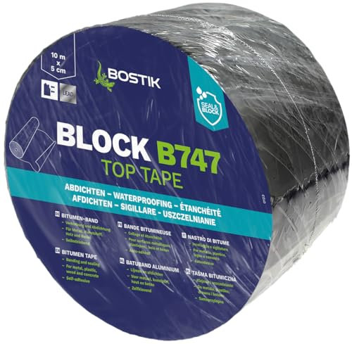 BOSTIK 30623192 BATUBAND - Cinta protectora para fachadas (7,5 cm x 10 m)