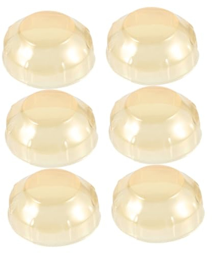 Uonlytech Lot de 6 capuchons de protection contre les incendies en plastique souple pour la maison et la prévention des faux