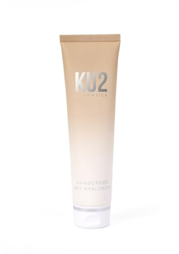 KU2 Cosmetics Handcreme für sehr trockene Hände mit Hyaluronsäure – Handmaske für rissige Hände – Hyaluron Creme für Frauen & Männer, 100 ml