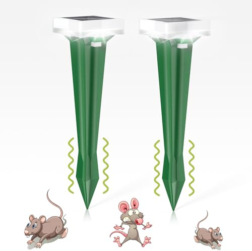 Repulsif Chat Exterieur Interieur, Répulsif Chat Ultrason avec Détecteur de Mouvement, 5 Modes, Flash LED, Sons d'alarme, Repulsif Chat Jardin, Repulsif Ultrason Chat Solaire, Etanche