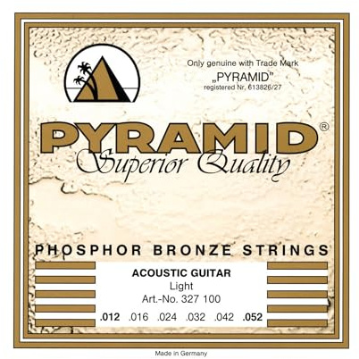 Pyramid Acoustic GuitarPremium Bronze, light