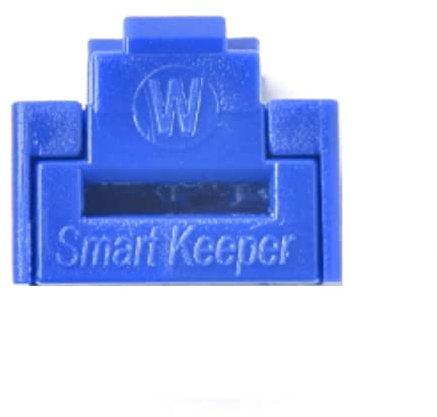 SmartKeeper Essential / 100 x RJ45 Port Blockers ohne Lock Key Basic/Dunkelblau