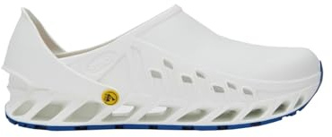 Scholl Evoflex, Scarpe da lavoro per settore medico Unisex - Adulto, Bianco, 41 EU