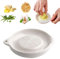 Grattugia in Ceramica,Grattugia in Porcellana,Piatto Grattugia,Grattugia per Frutta e Verdura,grattugia allo zenzero,Piatto da grattugia in ceramica,per Zenzero,Aglio,Spezie(Bianco)