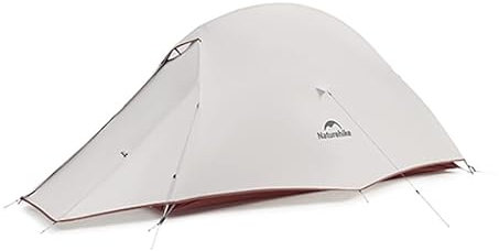 Naturehike Cloud up Pro, tenda ultraleggera 2024, 1,23 kg (tutti gli accessori inclusi), tenda singola per 1 persona, per ciclismo, campeggio, escursioni, escursionismo, autoportante, costruzione