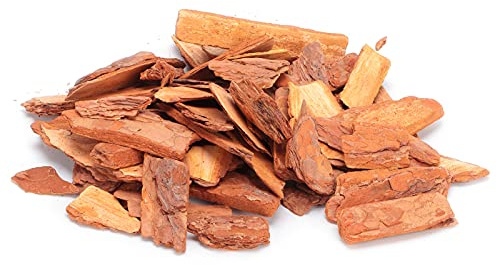 Paillis d'écorce de pin chaud et respirant pour la literie pour animaux de compagnie, le jardinage, l'artisanat, les plantes intérieures et les plantes de couverture au sol (Grandes particules 250g)