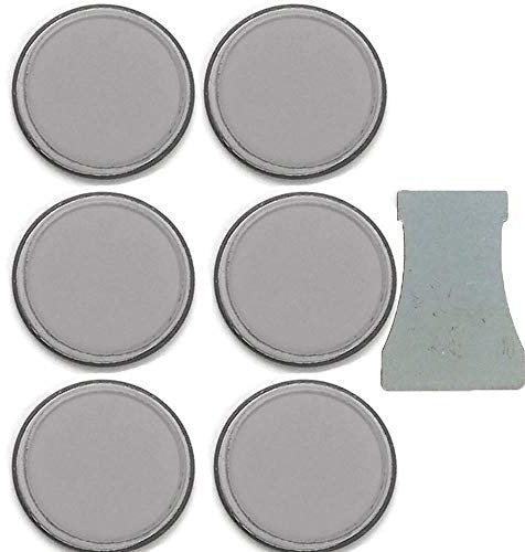 HRTSELEC 20MM Ceramics Ultrasonic Mist Maker Fogger Replacement Discs for Humidifier Parts with Replacement Tool - 6 Pack