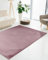 Qiyano Teppich Wanga Hochflor - Fellimitat, flauschig, weich, Soft, kuschelig, einfarbig, Pastell - Wohnzimmer, Schlafzimmer, Kinderzimmer, Büro - Farbe: Flieder, Größe: 120 x 170 cm