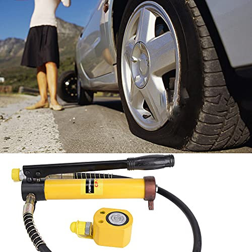 Martinetto Idraulico, Pompa Idraulica Manuale Ultrasottile, Lavori di Costruzione di Riparazioni Auto, Riparazione del Telaio della Carrozzeria