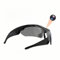 XUMIUZIY Camera Glasses, HD 1080P Sports Sunglasses Camera Video Glasses, Audio and Video Recording, Outdoor Wearable Polarized Lenses for Cycling, Hiking (Black)