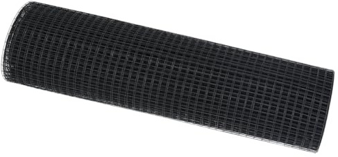 Brokky 42005169 Recinzione in Filo Saldato Grigio 0.6x10 m Acciaio Rete Metallica per Recinzioni Zincata Elettrosaldata Rigida - Ideale per Recinzioni da Giardino,Aree Verdi e Spazi Esterni