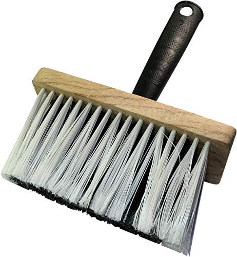 AERZETIX - C45979 - Brosse à Badigeon/Encoller - Pinceau à Poil/Fibre Synthétique - 70x 150mm - pour Coller Papier Peint/Enduit - Manche en Plastique - Outil à Déco/Rénovation