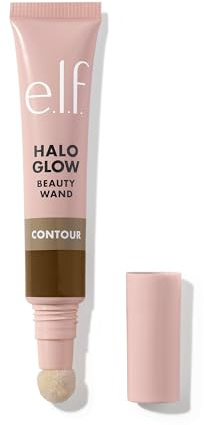 e.l.f. Halo Glow Contour Beauty Wand, flüssiger Konturenstab für einen natürlich geformten Look, aufbaubare Formel, Vegan & Tierversuchsfrei, Medium/Tan