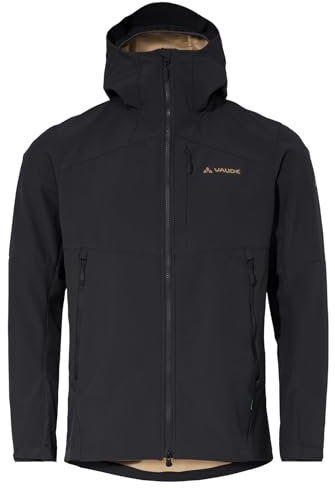 Vaude Herren Mens Roccia Softshell Jacket Ii, Black/oat, XXL EU