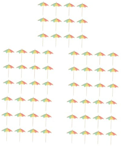 Cabilock 500piezas Sombrillas De Cóctel De para Cócteles y Tropicales Accesorios para Bebidas para Cumpleaños y Luau