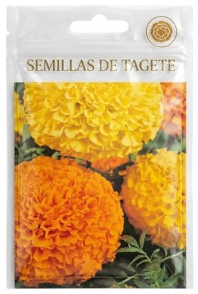 Tagete para Decoración de Jardín y Balcón – Semillas de Tagete Fáciles de Cultivar en Maceta DECOALIVE
