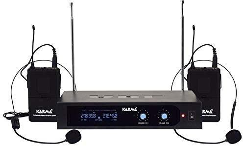 Karma SET 6252LAV- Doppio radiomicrofono ad archetto