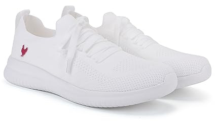 WALK IN PITAS | Sara | Zapatillas de Mujer Casual Tipo Sneaker | Deportivas de Mujer para el Verano sin Cordones | Zapatos y Bambas de PITAS | Blanco 39