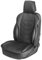 Walser Premium Sitzauflage Auto Kimi, Sitzschoner Auto schwarz, Vergleichssieger* Auto Sitzauflagen, Sitzbezug Auto Vordersitze, Schonbezug Autositz, Autositzauflage Vordersitze PKW/LKW