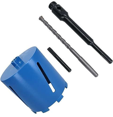 AB Tools 152mm x 150mm Dry Diamond Core Drill Cutter With 1/2in BSP SDS Arbor Guide