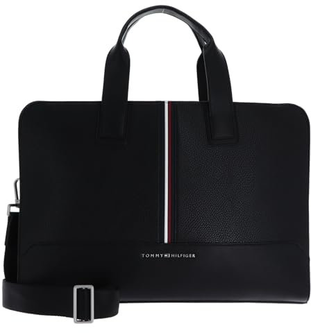 Tommy Hilfiger TH Central Slim Computer Bag Black