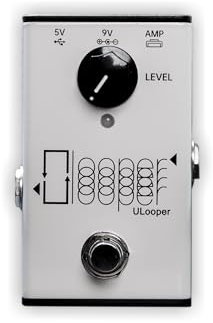 XSONIC ULooper: Looper dedicato per amplificatori per chitarra con suono del loop inalterato, 180 min di registrazione, uscita di linea, compatibile con Spark, KATANA, THR, Mustang e altro.