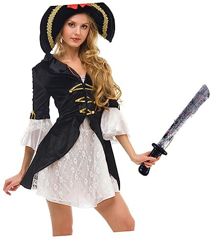 FUNNETOYU 1pièce Halloween Prop Décoratif Effrayant pour De Pirate Et Accessoires De Fête