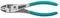 TOTAL - Pinza Regolabile Antiscivolo | 200 mm | Per Tenere Pezzi | Manico Ergonomico Antiscivolo | Realizzata in Cromo Vanadio | Manico in Plastica