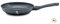 WeGeek, Sartén de aluminio forjado con revestimiento antiadherente de mármol negro grueso DIM: 24 * 4.8cm esp. 3.2mm