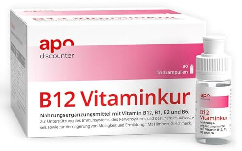 B12 Vitaminkur Trinkampullen von apodiscounter 30X7 ml