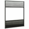 Gecheer Insektenschutz Plissee für Fenster Fliegengitter Dachfenster Mückengitter Mückenschutz Dachfensterplissee Alu 60x80 cm mit Jalousie