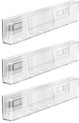 Pitycbo Estantería de Pared para Niños, 3 Unidades, para Colgar en La Pared, Transparente, Organizador de Revistas, Estanterías Flotantes para Libros para Dor