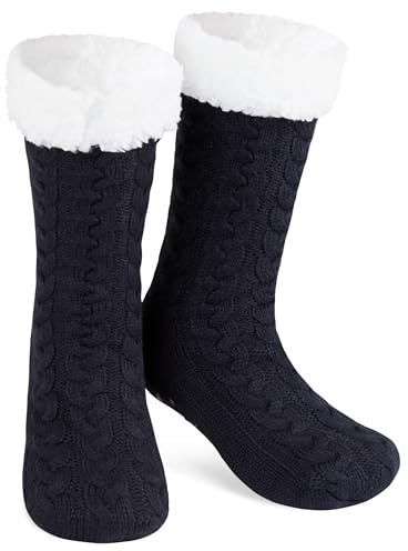 CityComfort Pantofola Calzini Donna Adolescenti, Caldo Calze Pile - Regalo Donna