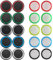 20 Pezzi Cappucci per Joystick Grip, Tappi Pulsanti per Grip Joystick, Cappucci Pollice, Accessori Joystick Controller, per Maggiore Precisione Accessorio Gaming, per PS4 PS5