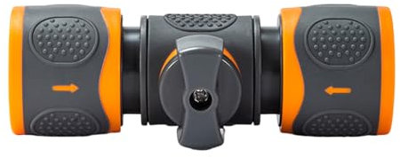 CARISSETT Pratico doppio rapido collega il tubo dell'acqua a tenuta stagna raccordo per giardini patch di verdure e pulizia esterna