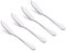 VANRA Cheese Spreader Knife Set 4-Piece Stainless Steel Butter Knife Small Sandwich Condiment Jam Bread Cream Canape Knives Spatula 5.9-inch