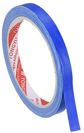 PATIKIL 33ft x 0.4 Table Tennis Side Tape, Ping Pong Edge Tape Available in 20 Rackets Protect The Edges of Rubber and Blade for Paddles, Blue